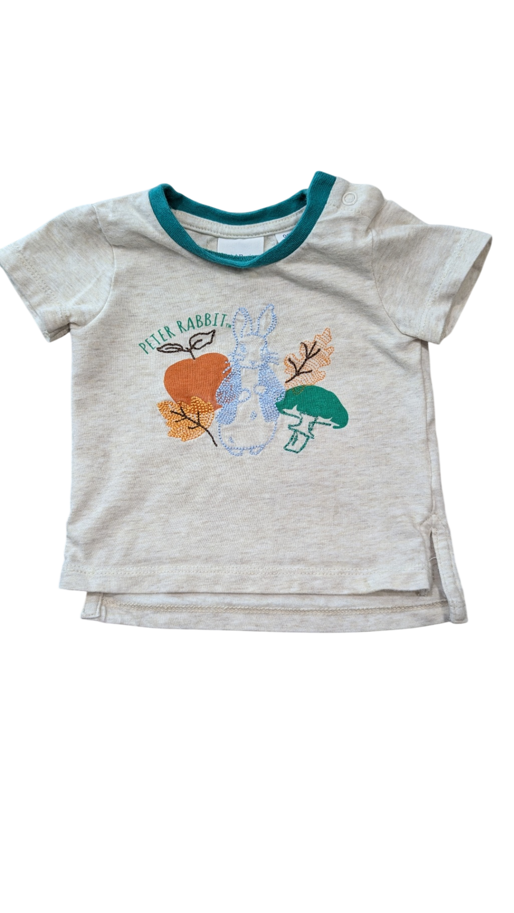 Peter Rabbit T-Shirt, oat marle, 000