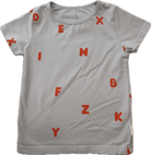 olive and the captain T-Shirt, Light blue with Red Print, 2