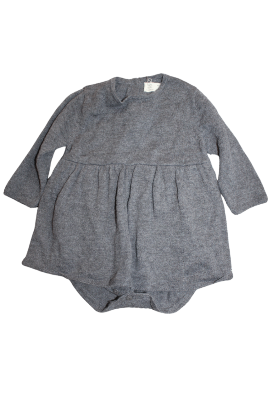Zara Bodysuit Dress, Grey, 000