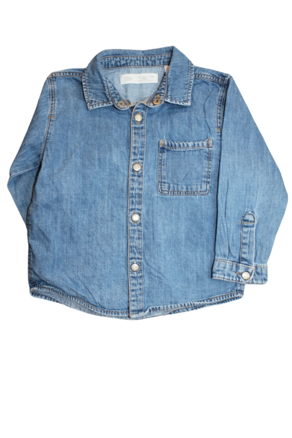 Zara Shirt, Blue, 2-3