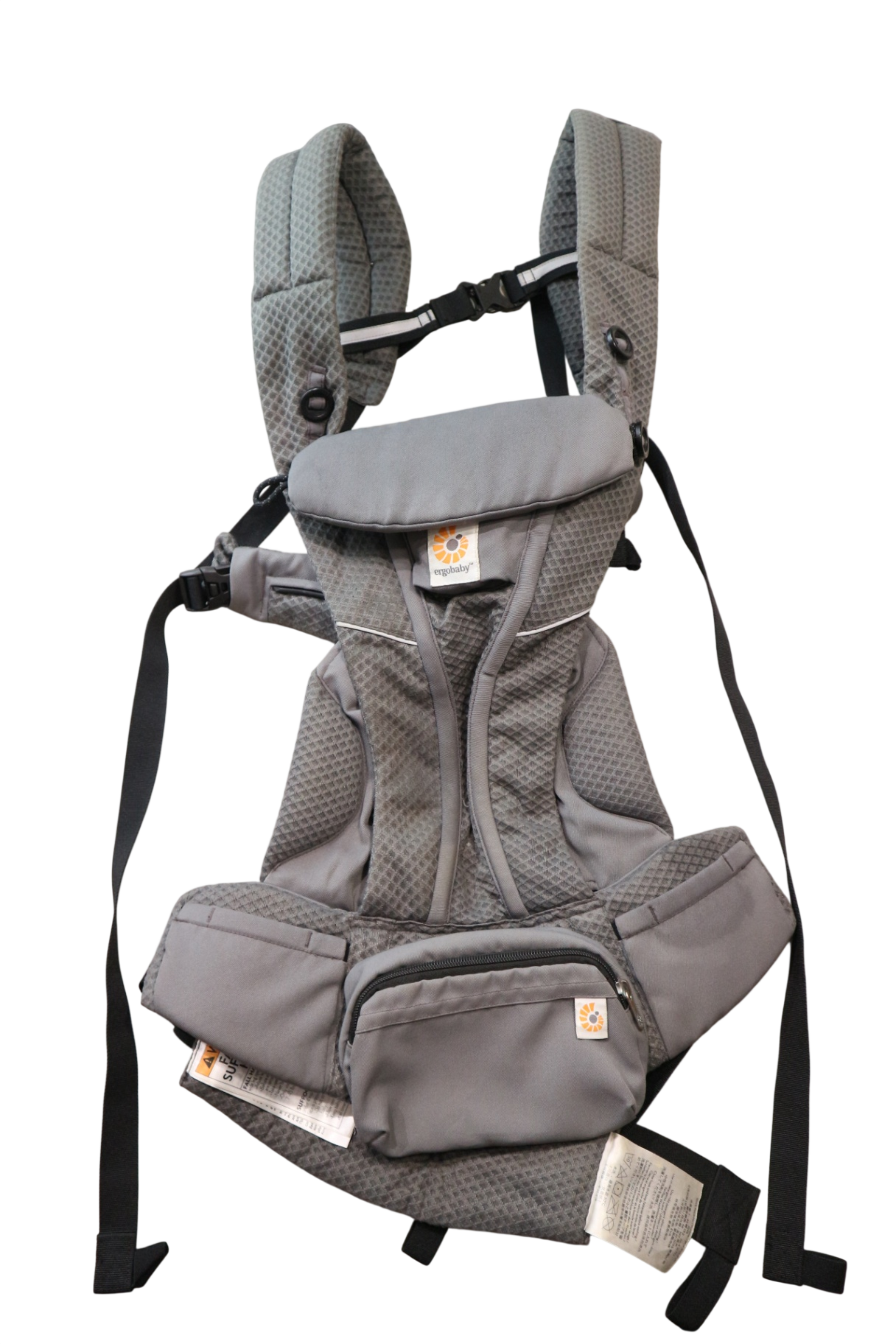 Ergobaby Baby Carrier, Grey, 2.3- 20 kg