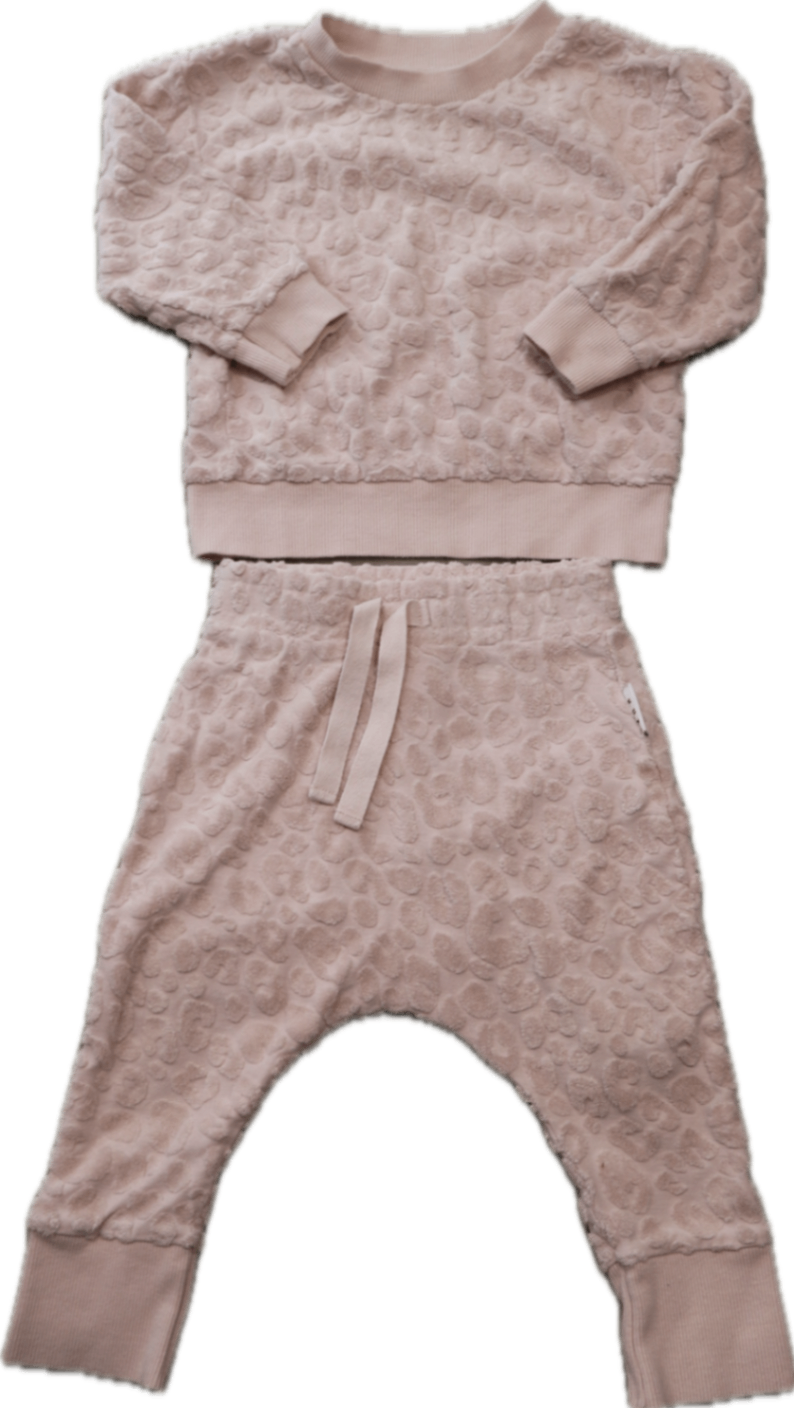 HUX Tracksuit Set, Pink, 2