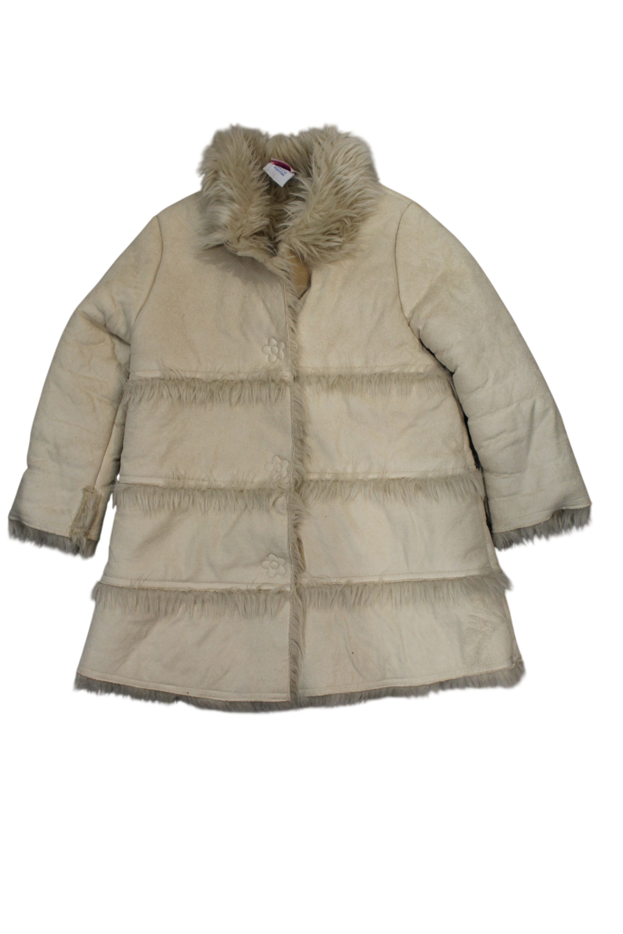 Kids' World Coat, Beige, 3
