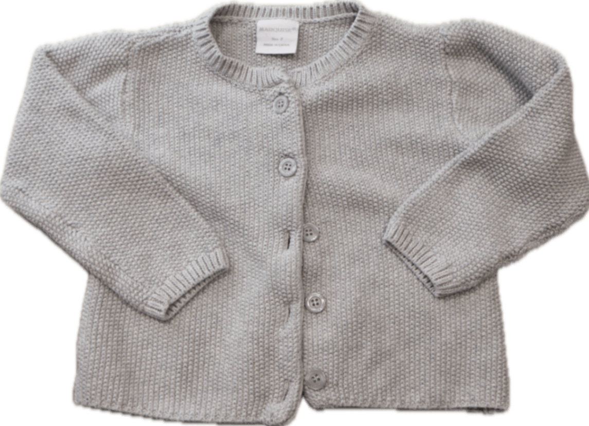 Marquise Cardigan, Grey, 2