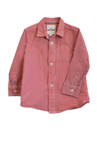 Mini Boden Shirt, Red and white, 2