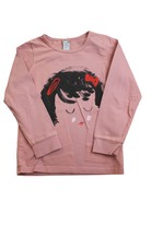 Littlehorn Long-Sleeve T-Shirt, Pink, 5