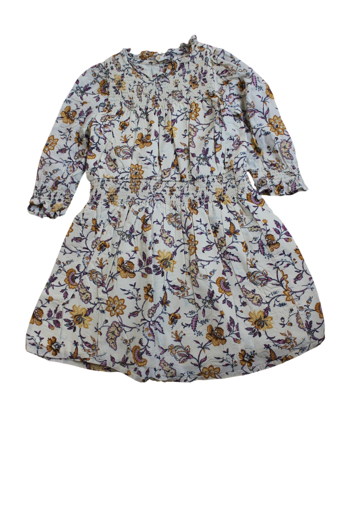 Janie & Jack Dress, Cream, 4
