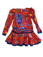 Rosalita senoritas Dress, Red, 10