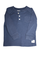 OshKosh B'gosh Long-Sleeve T-Shirt, Navy Blue, 3