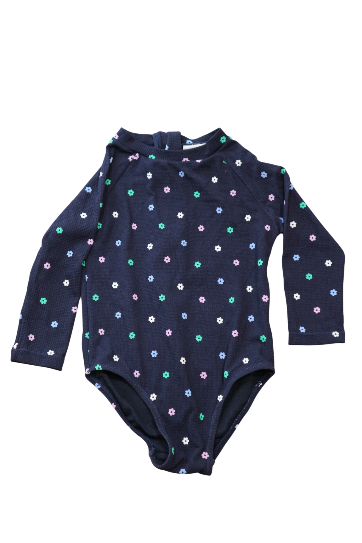 Seed Swimsuit, Navy Floral, 2