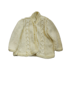 Handknit Cardigan, Cream, 1-2