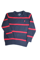 Polo Ralph Lauren Jumper, Navy blue and red, 2