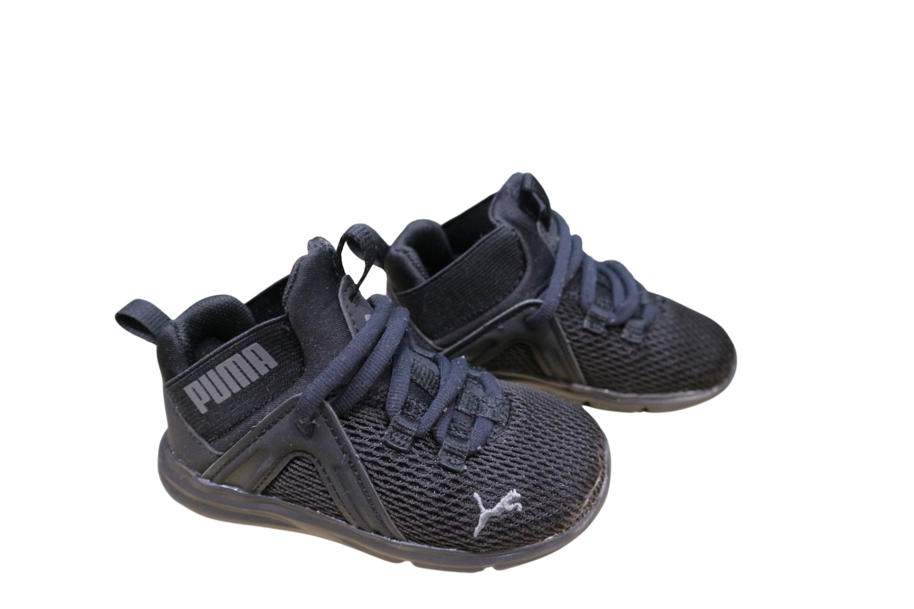 Puma Shoes, Black, US 6C/EUR22