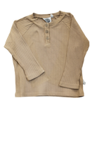 Kapow Kids Long-Sleeve T-Shirt, Beige, 4