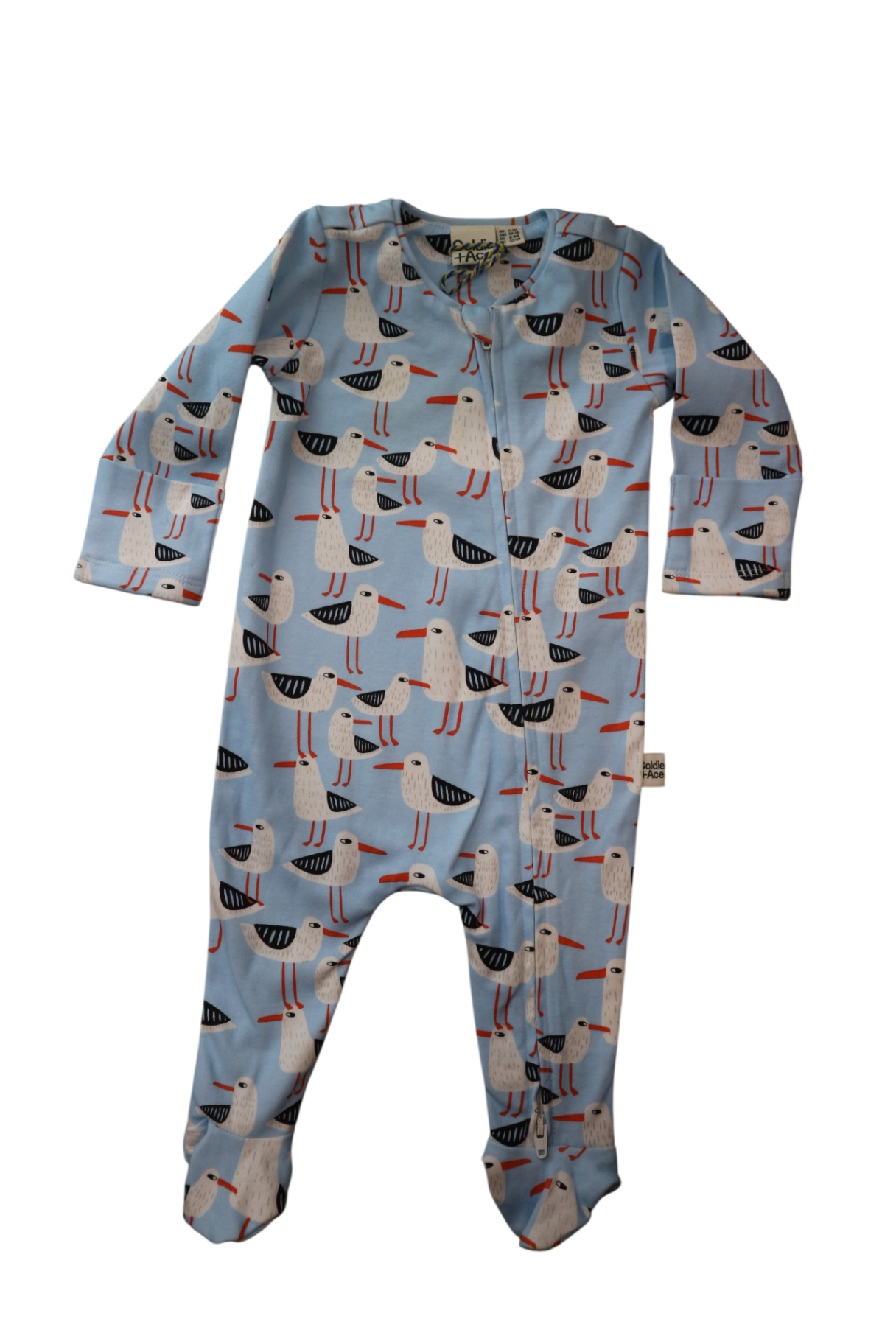 Goldie + Ace Jumpsuit, Light Blue, 0-3m
