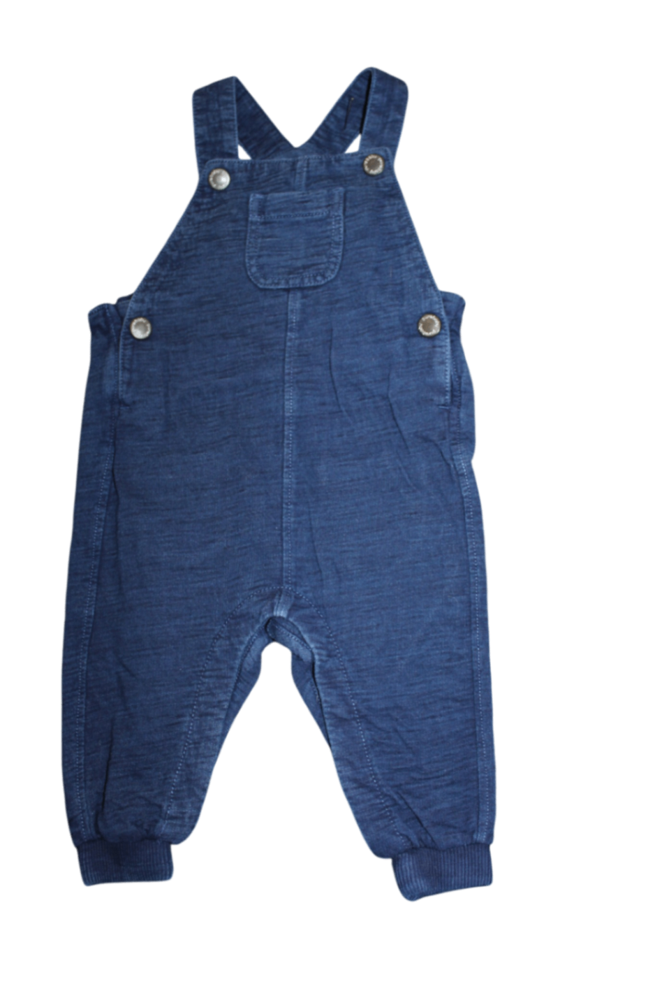 Purebaby Overalls, Blue, 00
