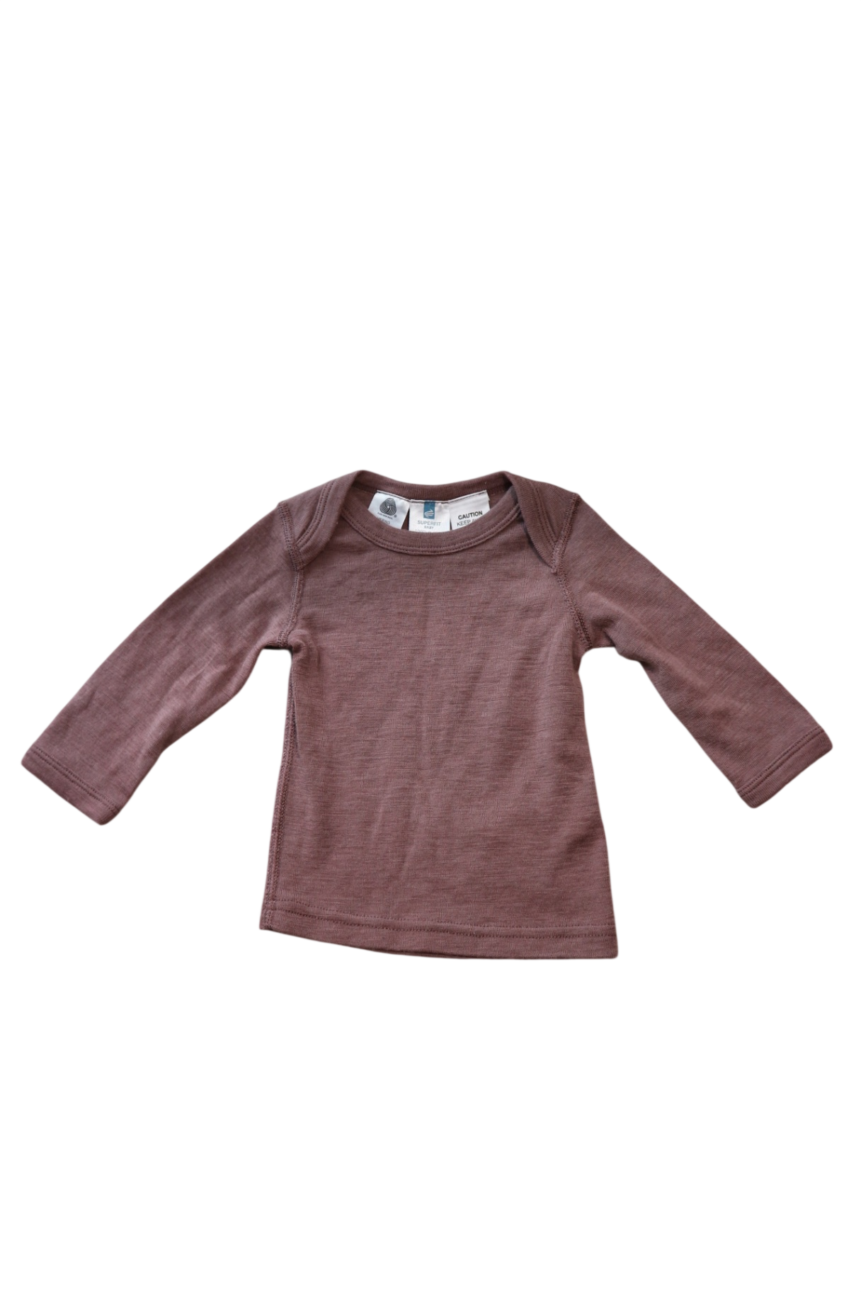 Superfit Baby Long-Sleeve T-Shirt, Mauve, 00