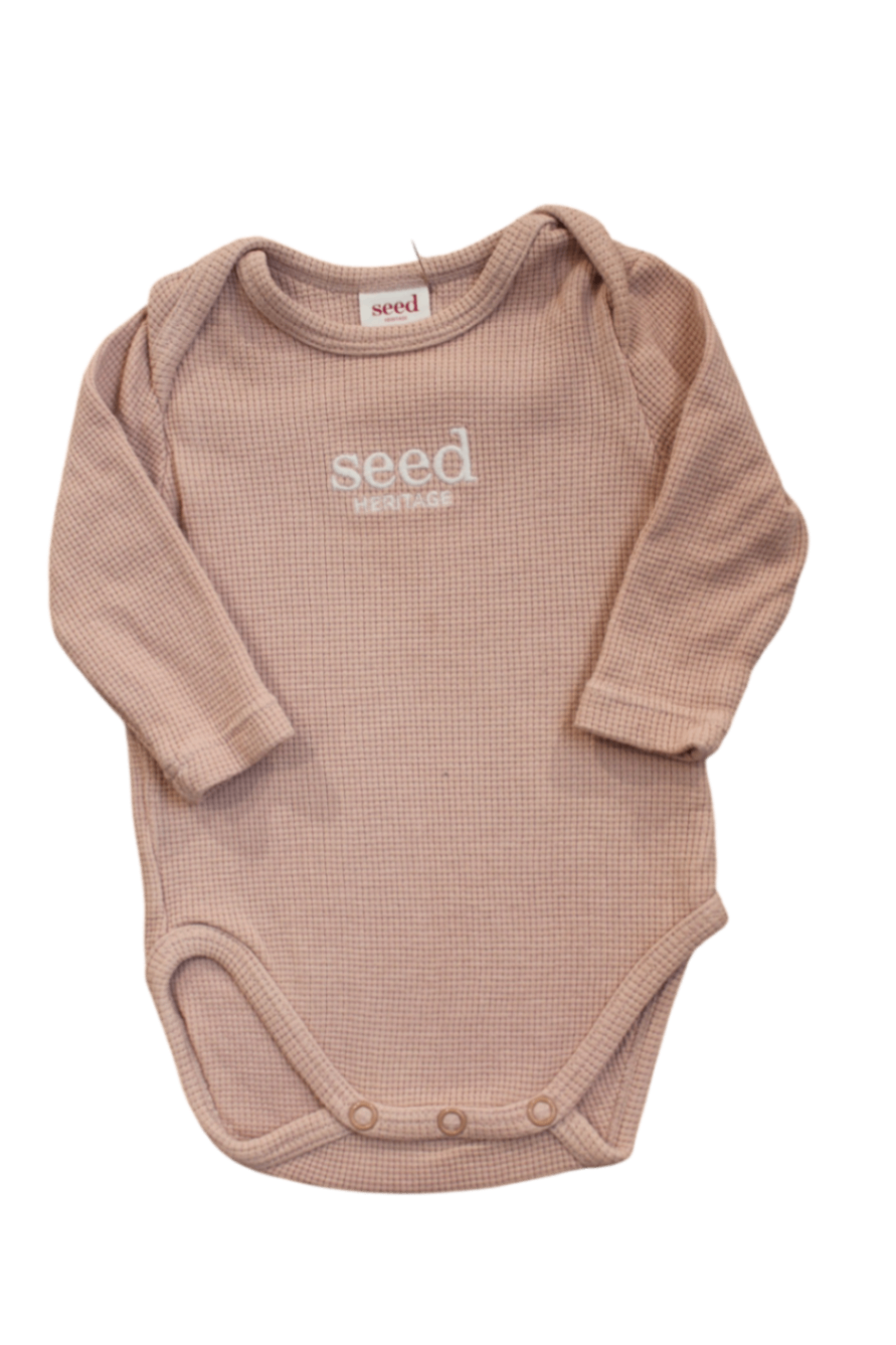 Seed Heritage Bodysuit, Pink, 000