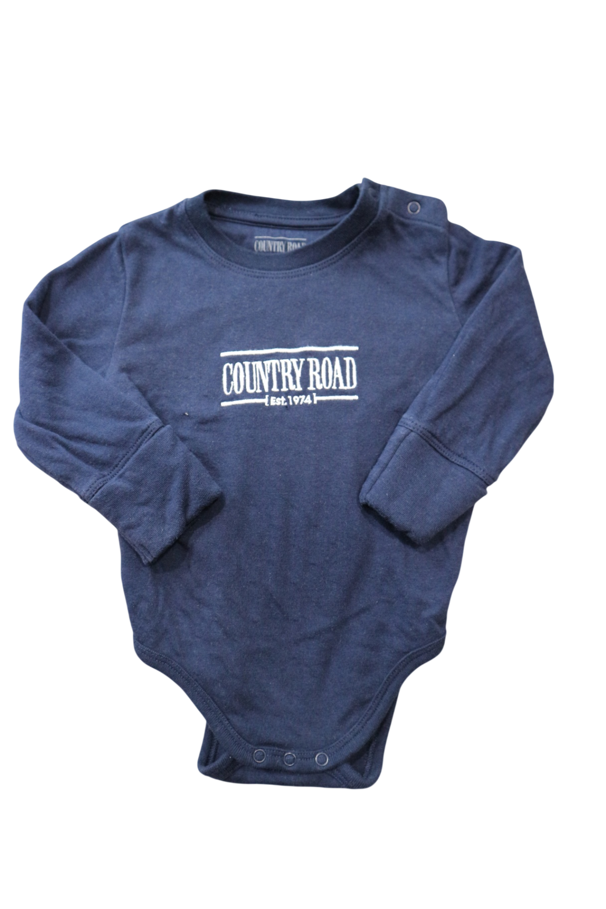 Country Road Bodysuit, Navy Blue, 00