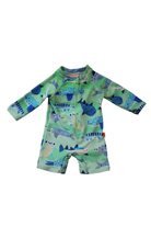 Halcyon Nights Swimsuit, Green Multi, 3-6m