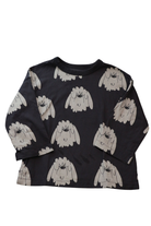 H&M Long-Sleeve T-Shirt, Grey & White, 2-4