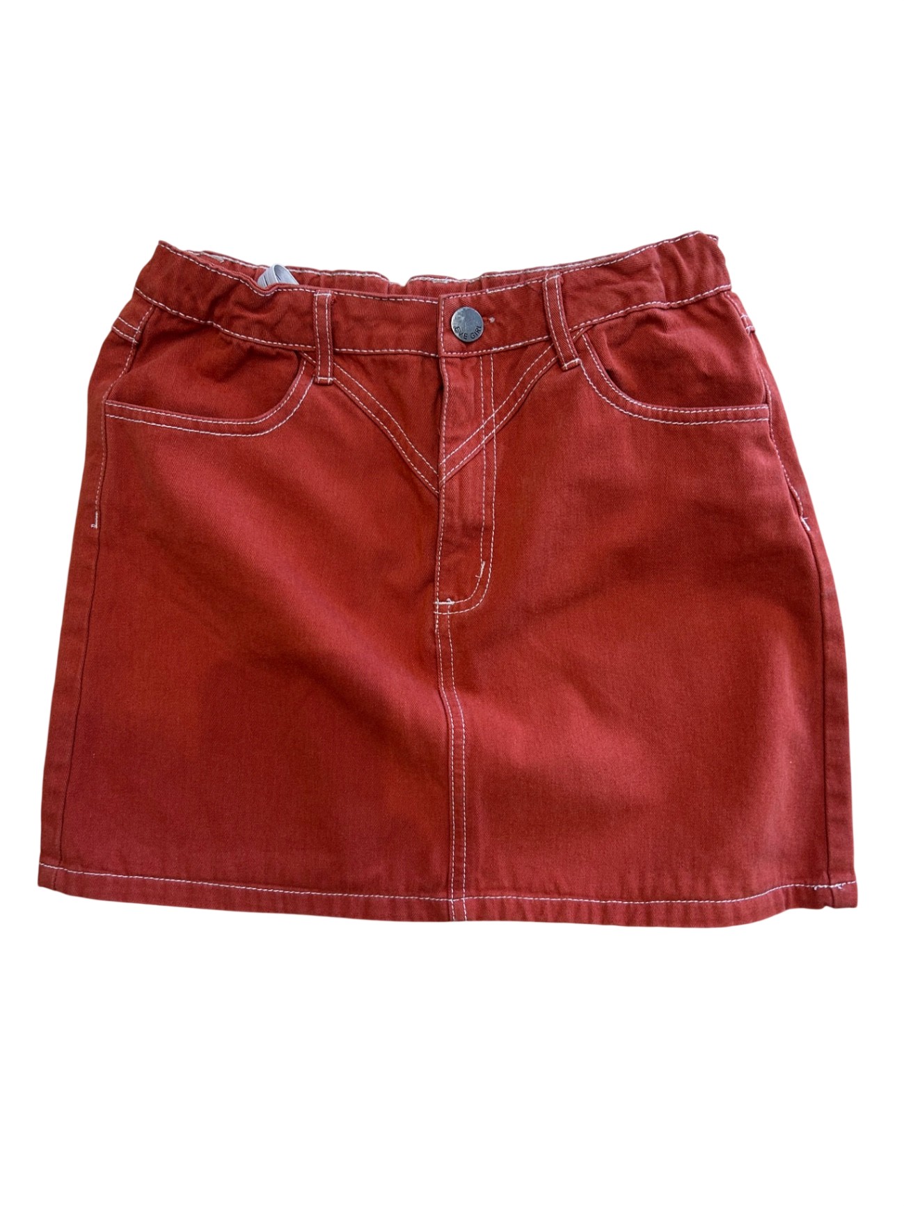 Eve Girl Skirt, Rust, 16