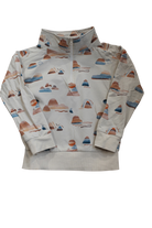 Kapow Kids Jumper, Cream, 4