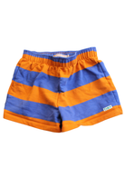 Tiny Cottons Shorts, Orange and blue, 8