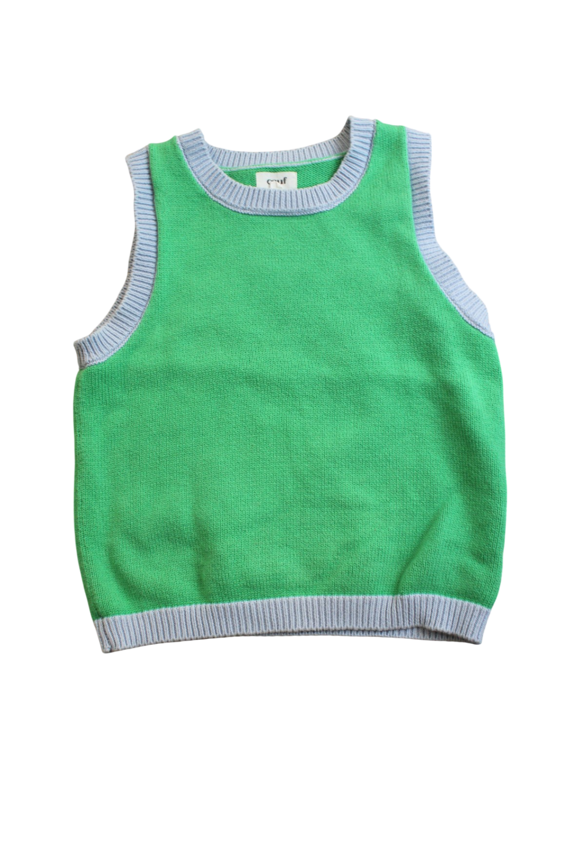 Oeuf Knitwear, Green, 6-7