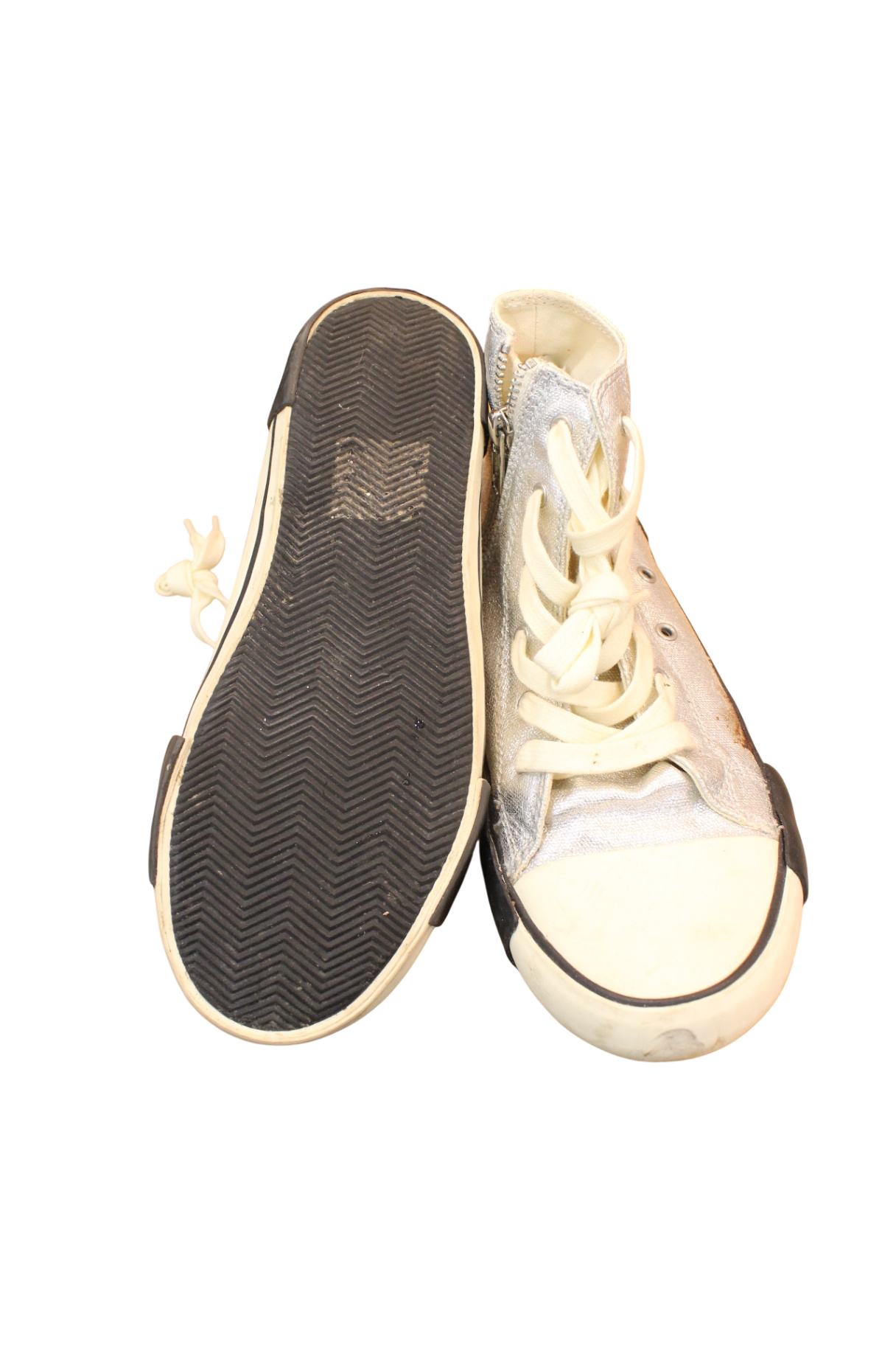 Nununu Sneakers, Silver, US 4/EUR 35