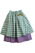 Jelly Mallow Skirt, Purple/green, 4-5