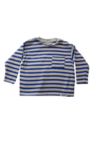 Seed Long-Sleeve T-Shirt, Blue White Stripe, 2