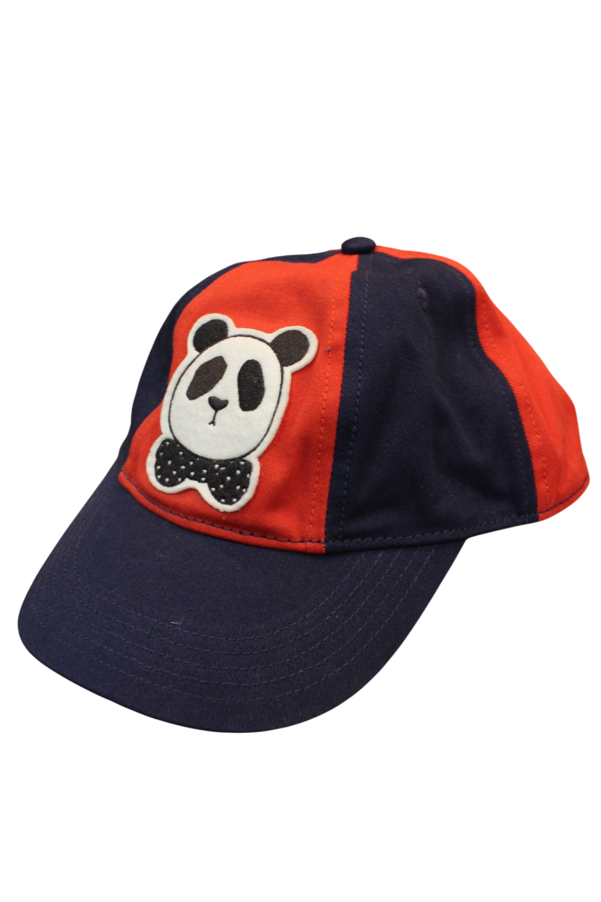 Mini Rodini Cap, Red and navy, 3-9yrs