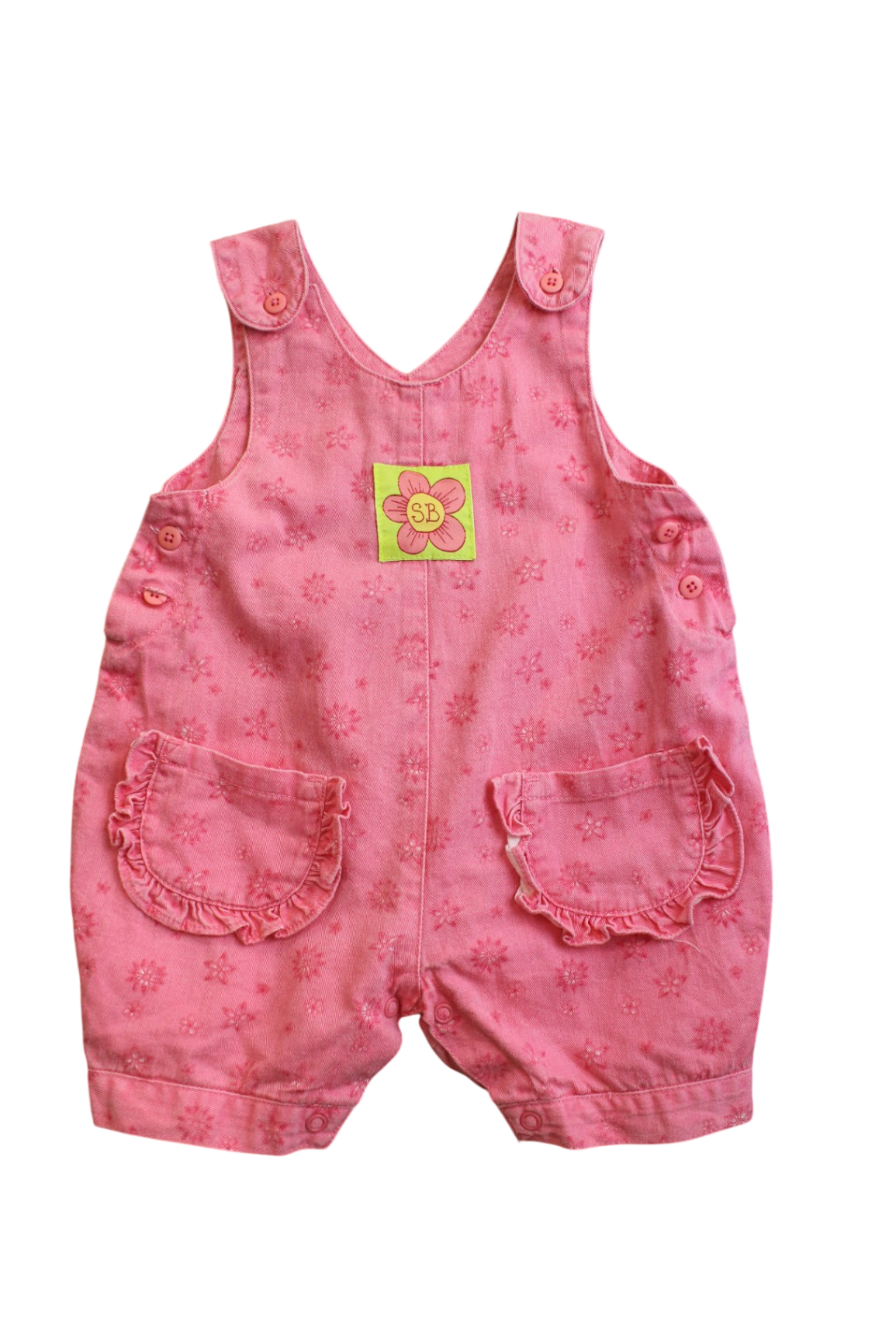 Vintage Shortalls, Pink, 0