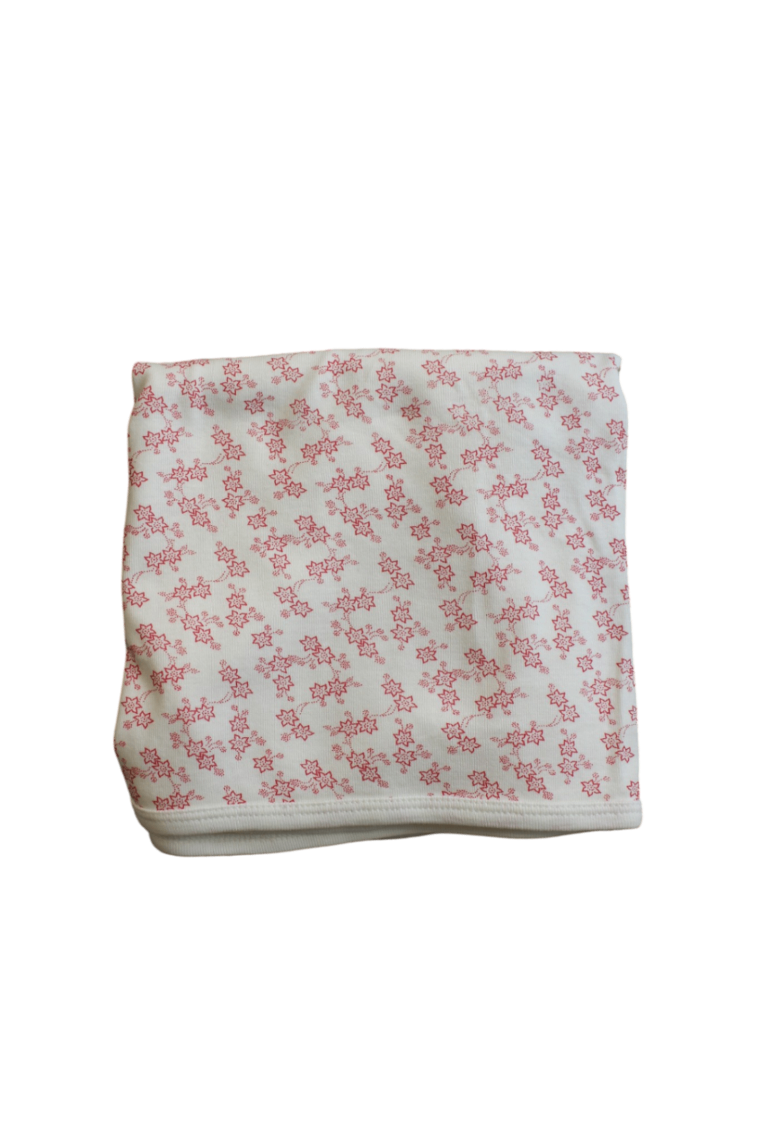 Purebaby Swaddle , White and red, One Size