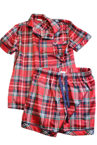 Peter Alexander Pajama Set, Red, 12