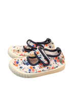 Walnut Shoes, White/floral, US 8/EUR 24