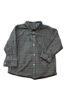 Green Dog Shirt, Green Plaid, 4