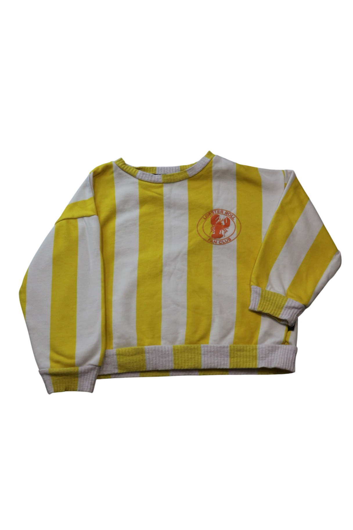Kip & Co Jumper, Yellow White Stripe, 6