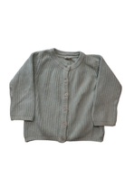 Nature Baby Cardigan, Light Green, 2