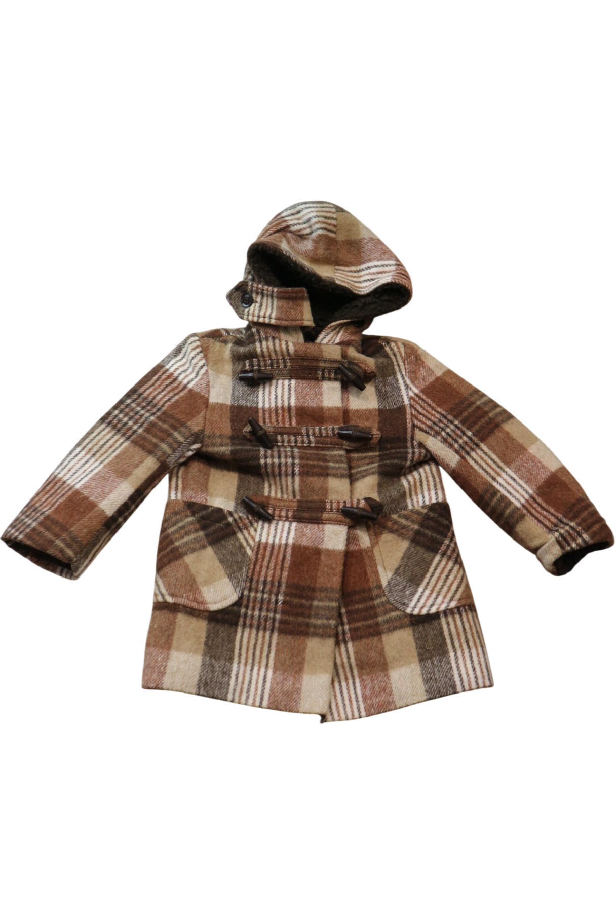 Ladybird (Vintage) Jacket, Brown Check, 4