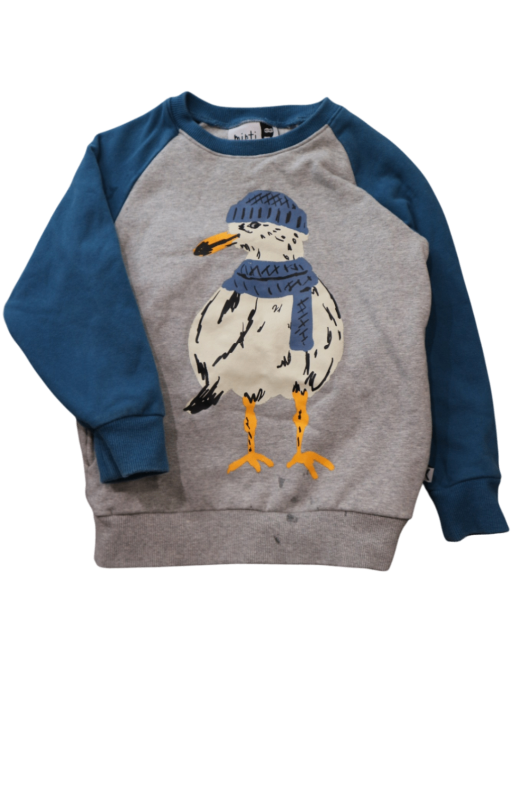 Minti Jumper, Grey and blue, 5
