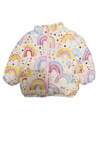 Rock Your Kid Puffer Jacket, White, 3