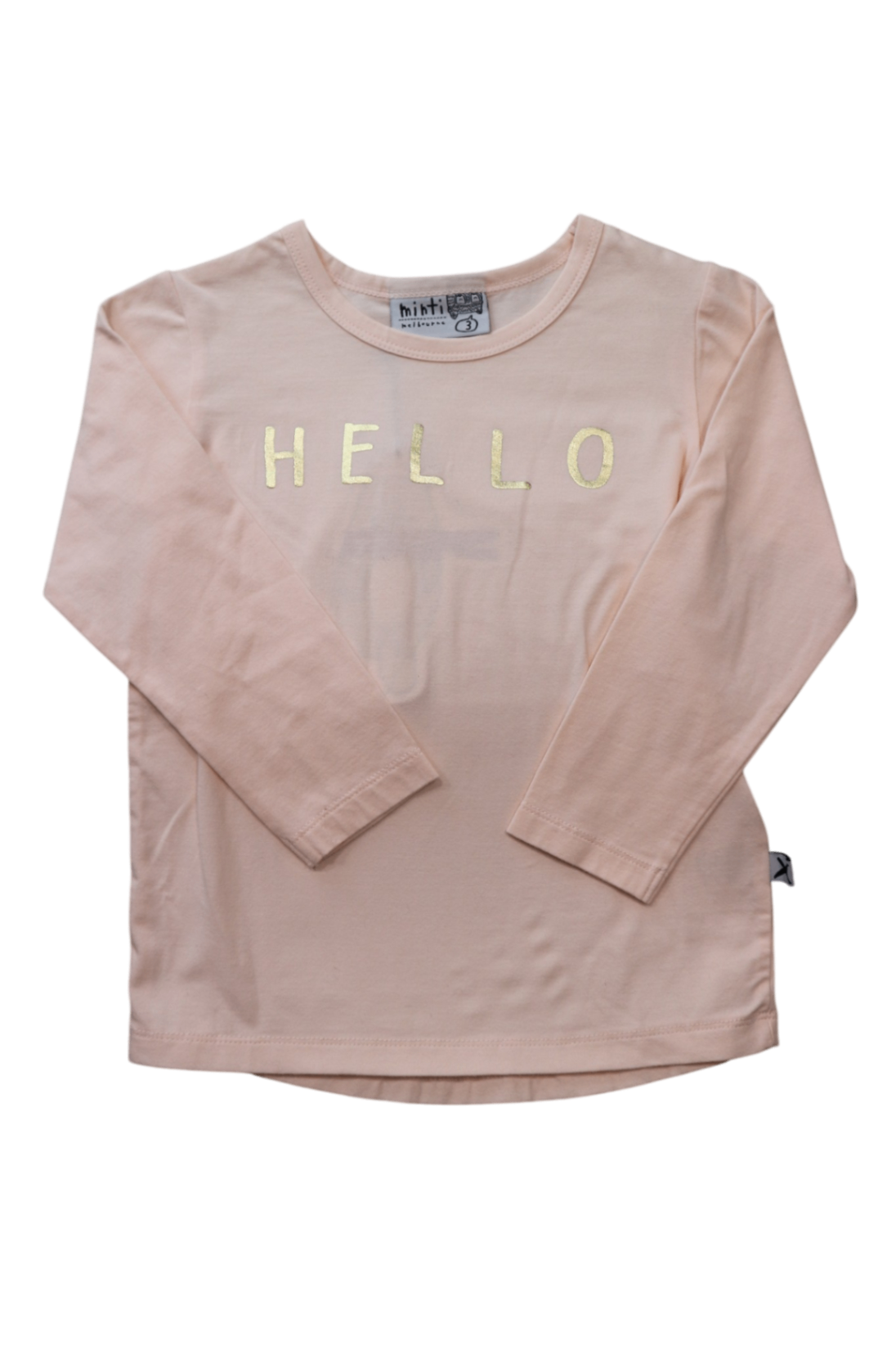 Minti Long-Sleeve T-Shirt, Pink, 3