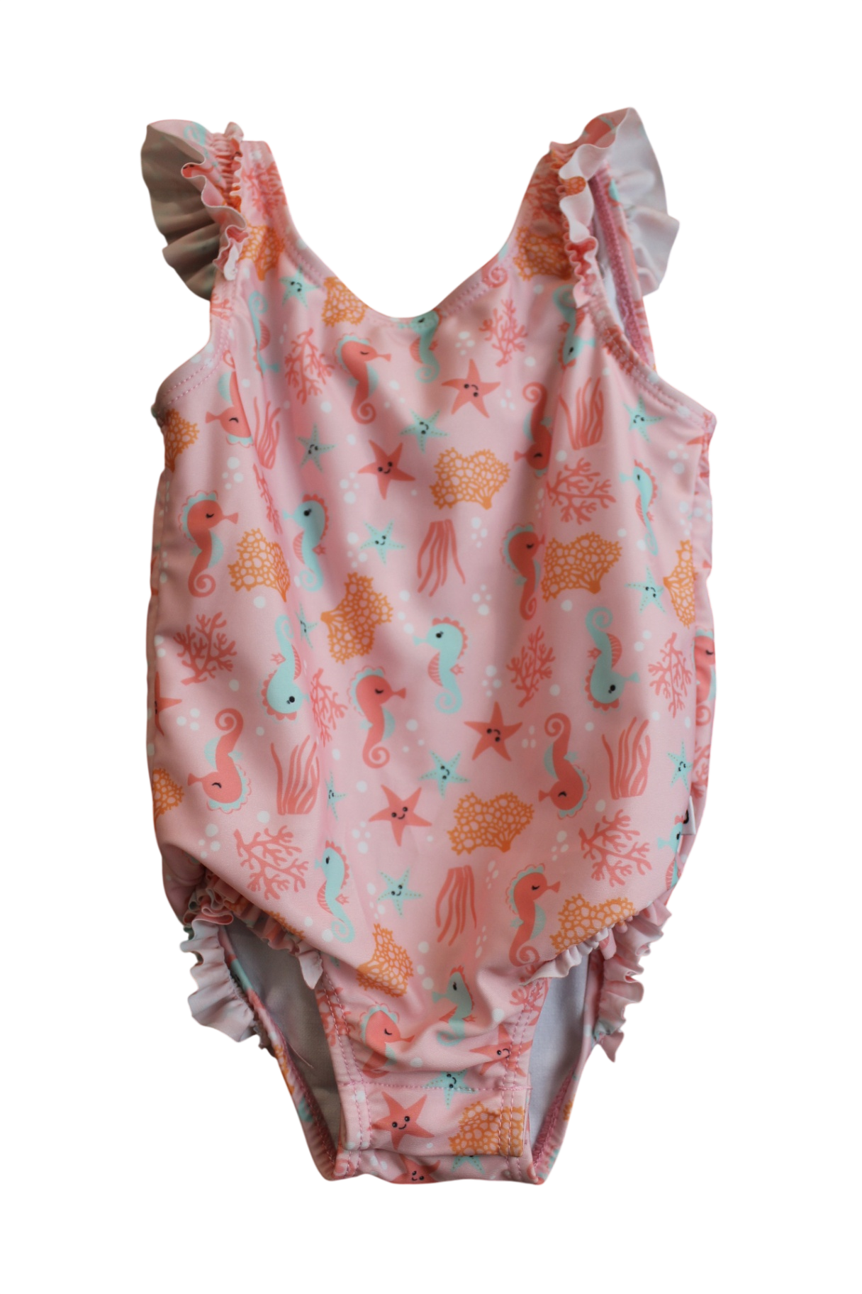 Zoocchini Swimsuit, Pink, 12-24m
