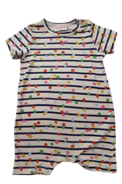 Gorman Playground Jumpsuit, White, navy and multicolour, 00