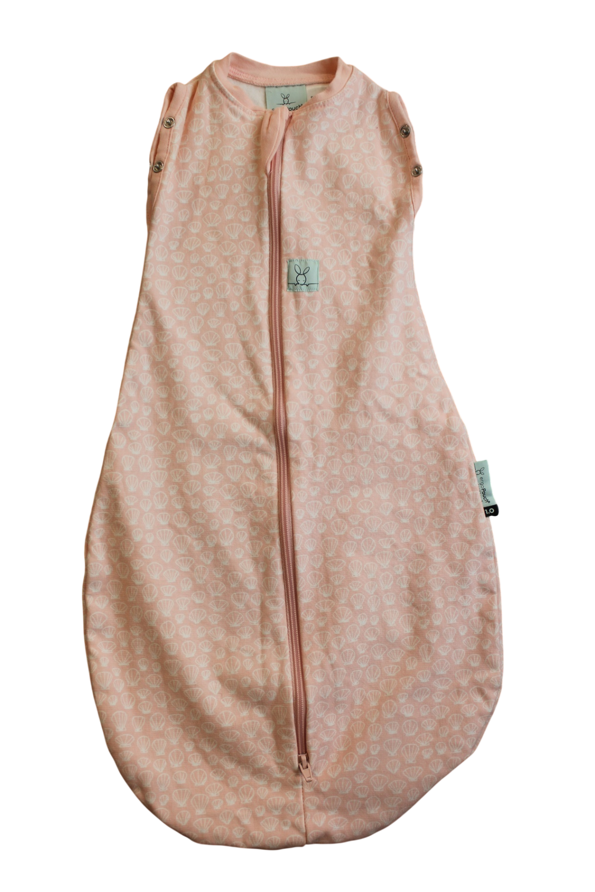ergopouch Sleeping Bag, Pink/shell print, 000