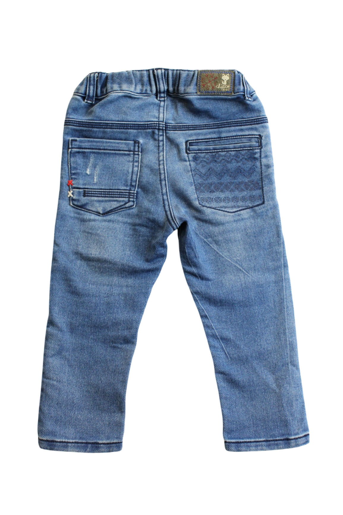 Chicco Pants, blue denim, 0
