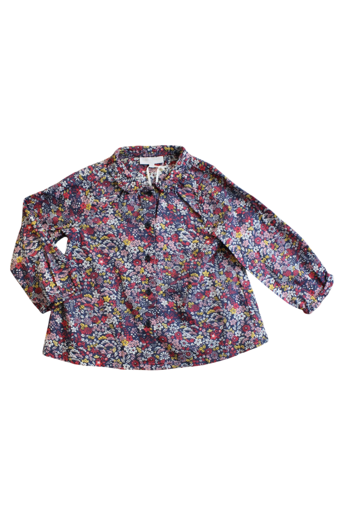 Cadet Rousselle Paris Long sleeve top, Navy floral, 2