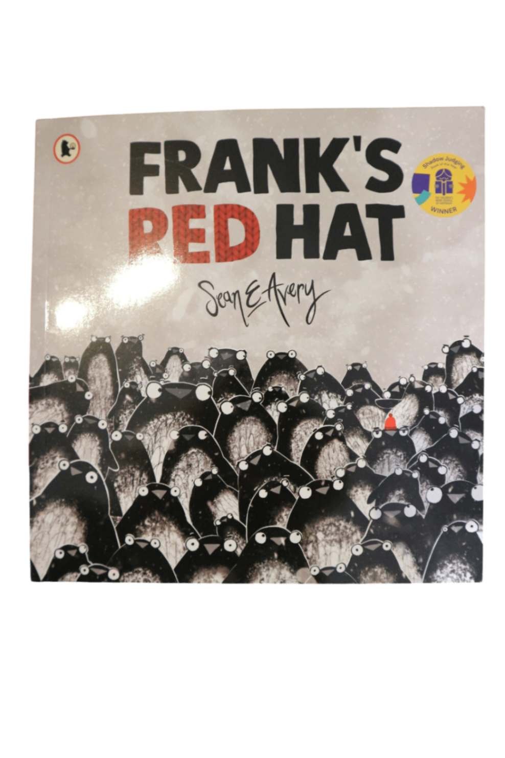 Sean Avery Book, Black, red and grey, OSFA